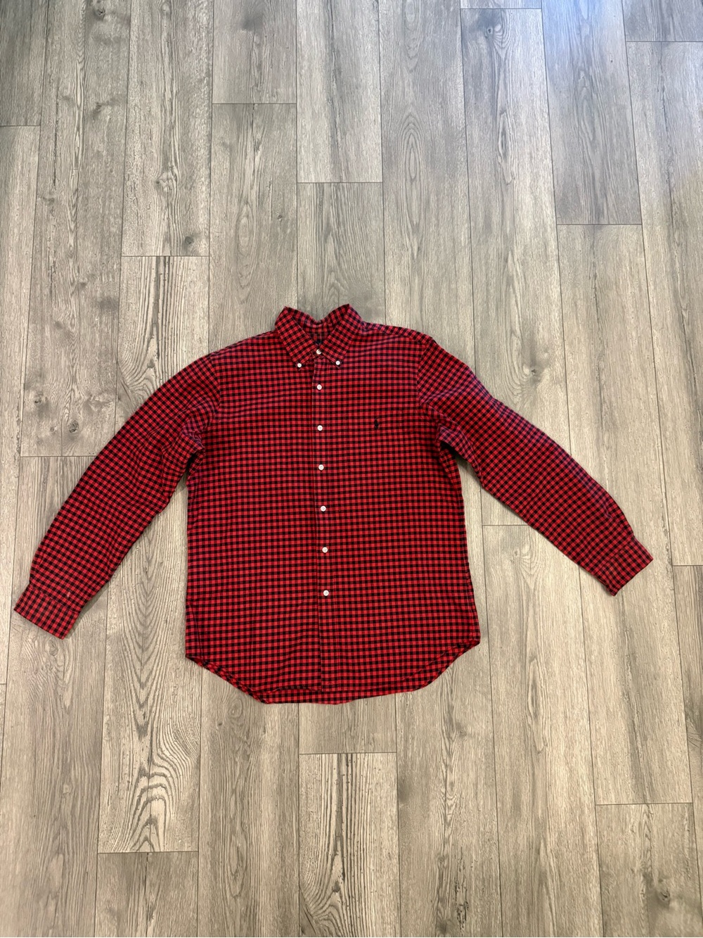 Ralph Lauren Classic Fit Blake Buffalo Plaid Button Men’s Size: Large Shirt
